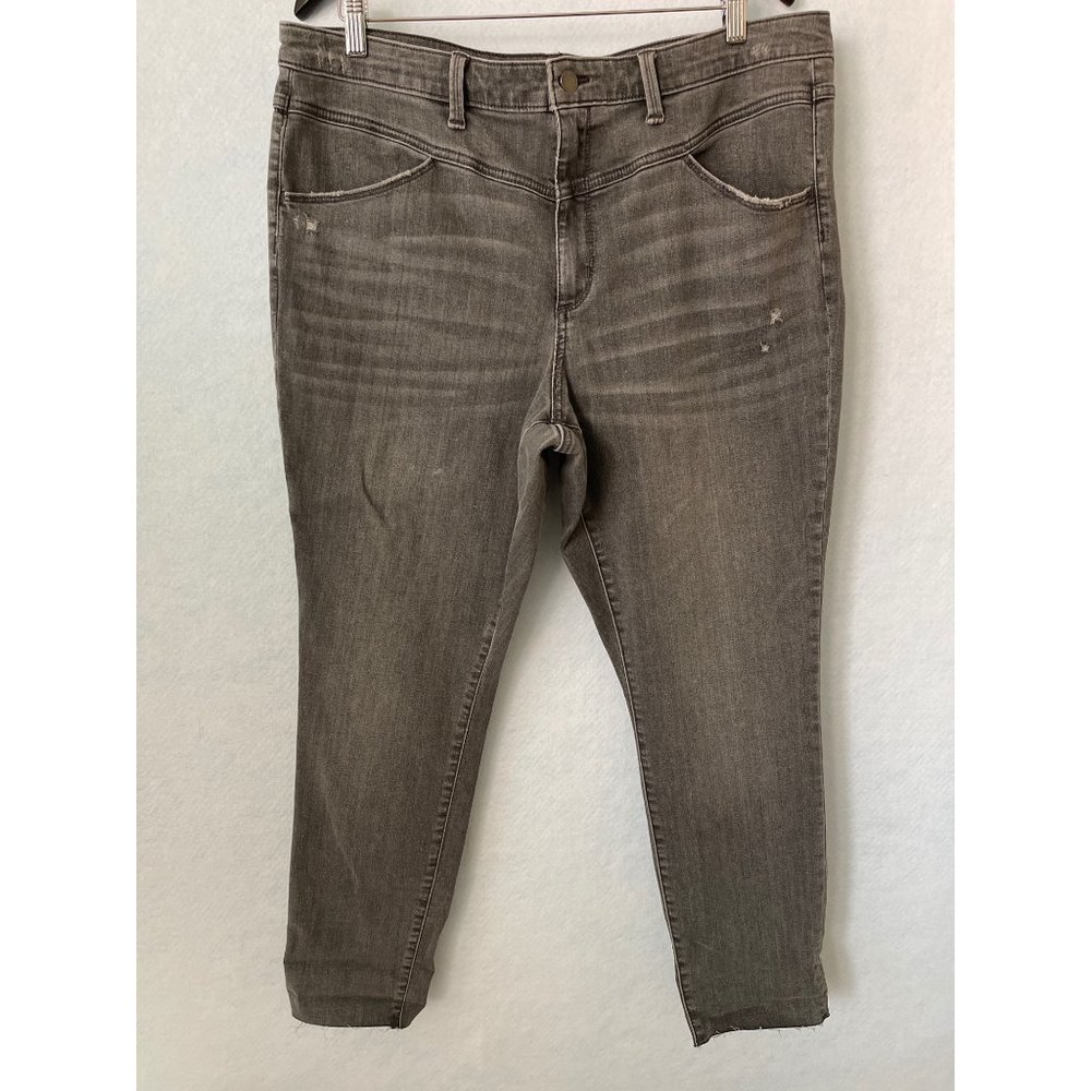 Universal Thread Gray High-waist Skinny Jeans